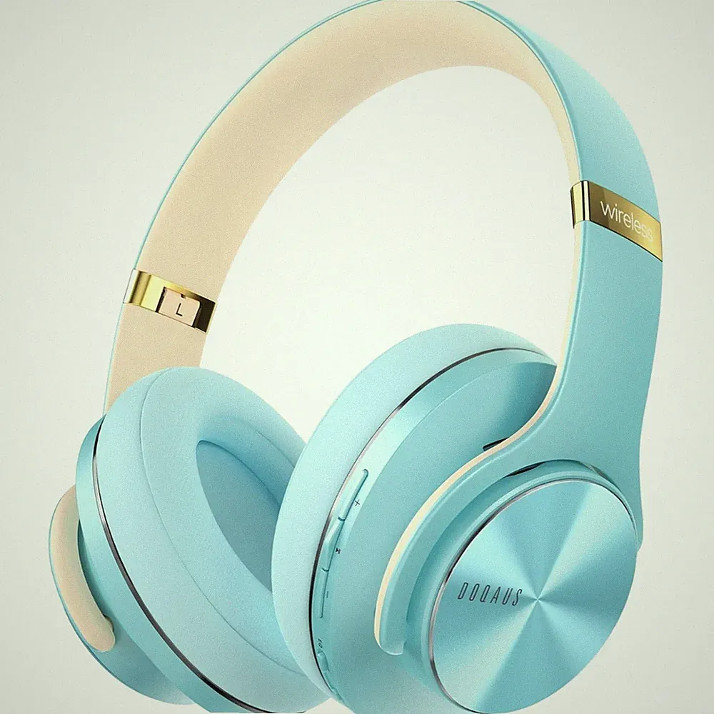 Bluetooth Kopfhörer Over-ear Kabellos 90h Akku Noise Cancelling