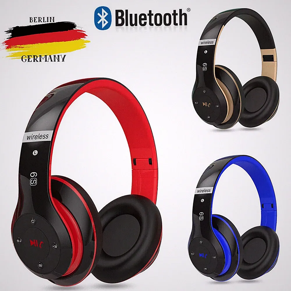 Bluetooth Kopfhörer Over-Ear Kabellos Faltbare mit 5 EQ-Modi HiFi Stereo Headset