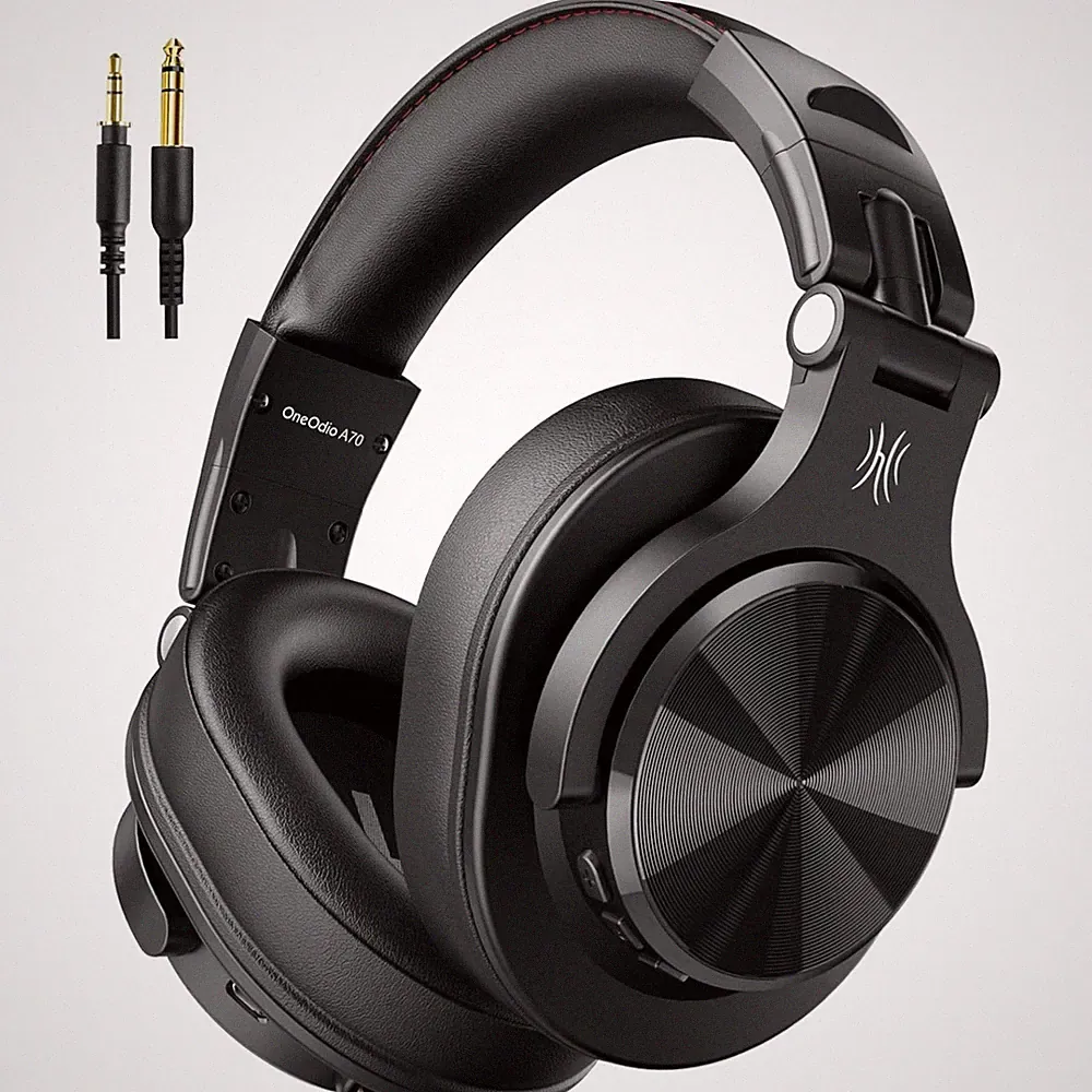 Bluetooth Kopfhörer Over Ear Kabellos HiFi Stereo DJ Studio Gaming