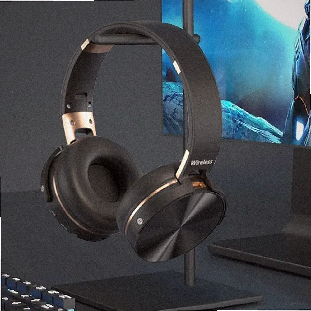 Bluetooth Kopfhörer Over Ear Kabellos Kopfhörer HiFi Stereo Wireless Headset