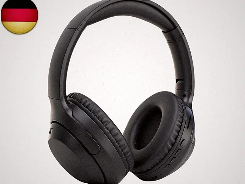 Bluetooth Kopfhörer Over Ear Tiefer Bass Kopfhörer Kabellos mit Micro SD K