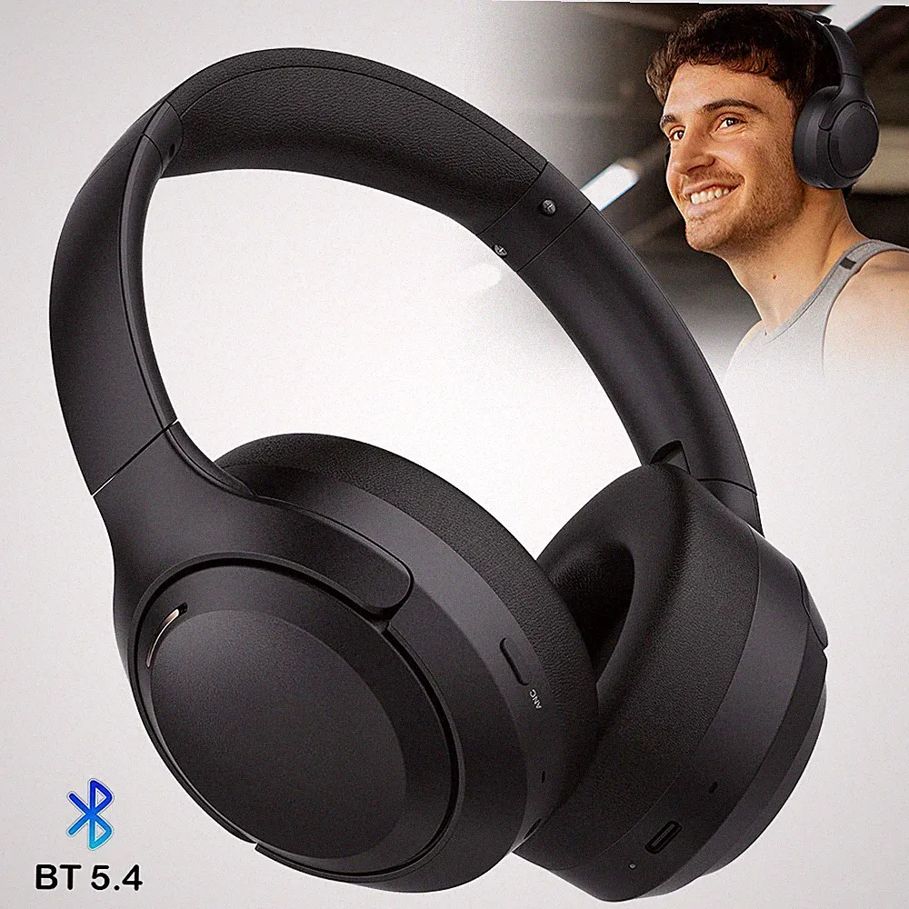 Bluetooth Kopfhörer Over Ear Wireless Headset mit mikrofon Geräuschunterdrückung