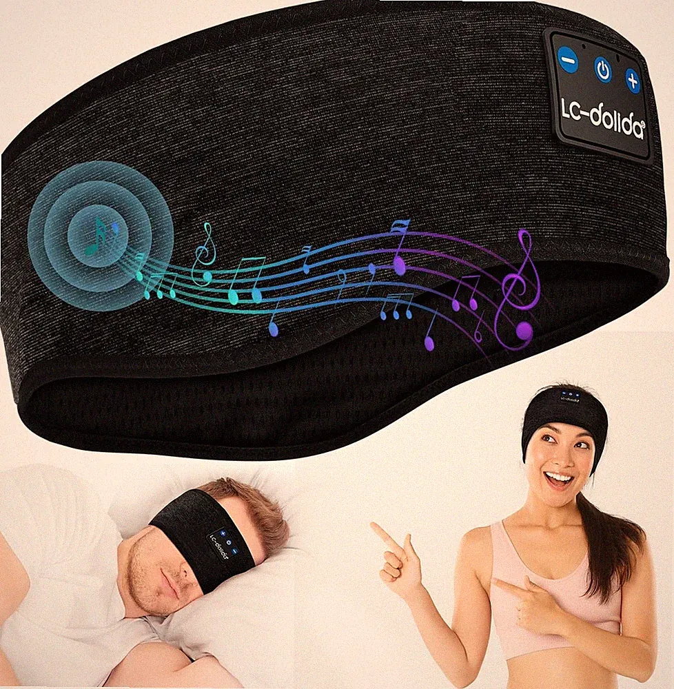 Bluetooth Kopfhörer Schlaf Stirnband Headband 14 Std Akku
