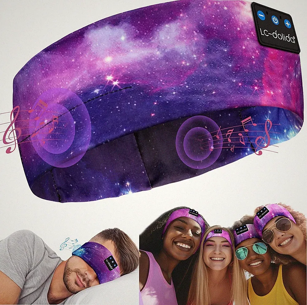Bluetooth Kopfhörer Schlaf Stirnband Headband mit 14 Std Akku