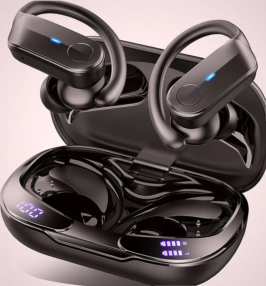 Bluetooth Kopfhörer Sport, 70Std In Ear Kopfhörer Bluetooth 5.4, HiFi Stereo T