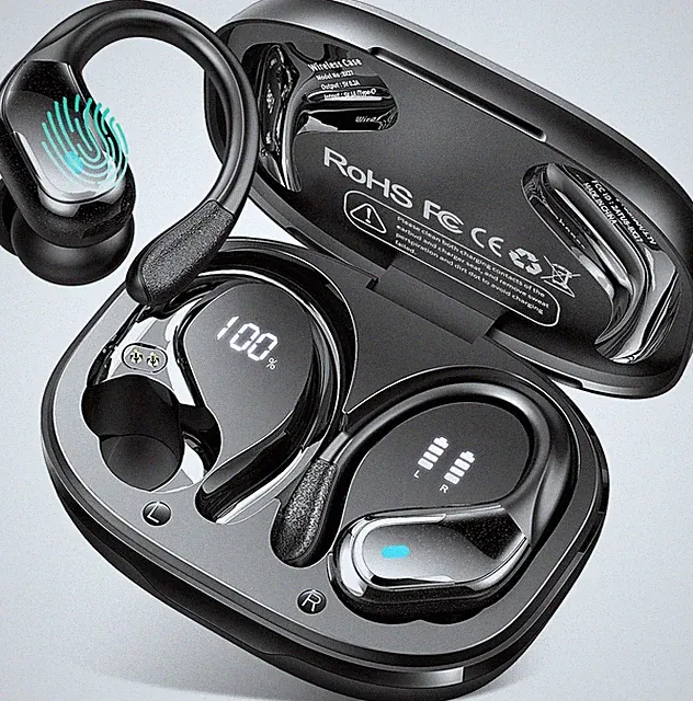 Bluetooth Kopfhörer Sport 75 Std wasserdicht USB-C In Ear Headset Laufen Fitness