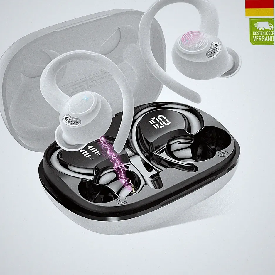 Bluetooth Kopfhörer Sport In Ear Kabellos Bluetooth 54 HD Mic 40 Std Spielzeit