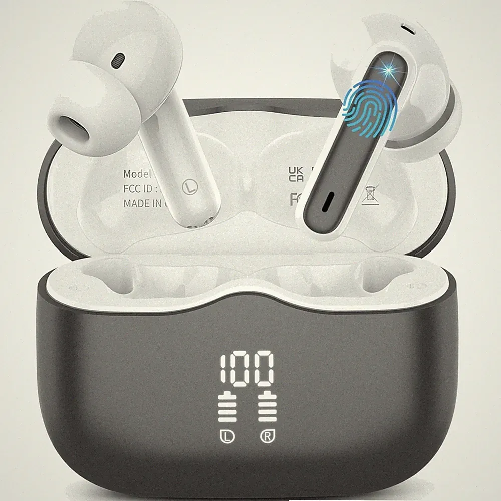 Bluetooth Kopfhörer Sport In Ear Noise Cancelling 40Std