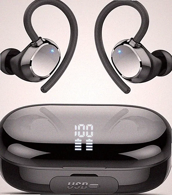Bluetooth Kopfhörer Sport Kabellos 5.3 HD Mic 128 Std Spielzeit IP7 Wasserdicht