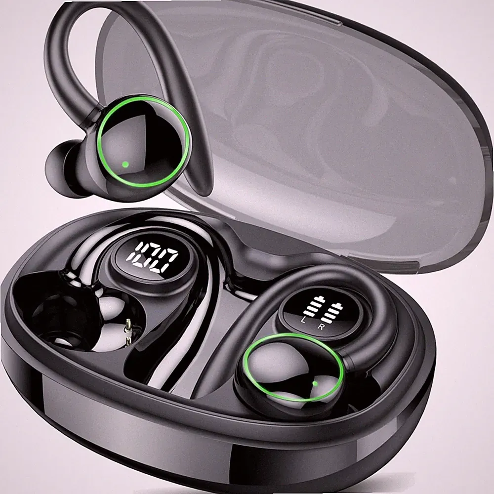 Bluetooth Kopfhörer Sport Kabellos 5.3 In Ear Noise Cancelling 48Std