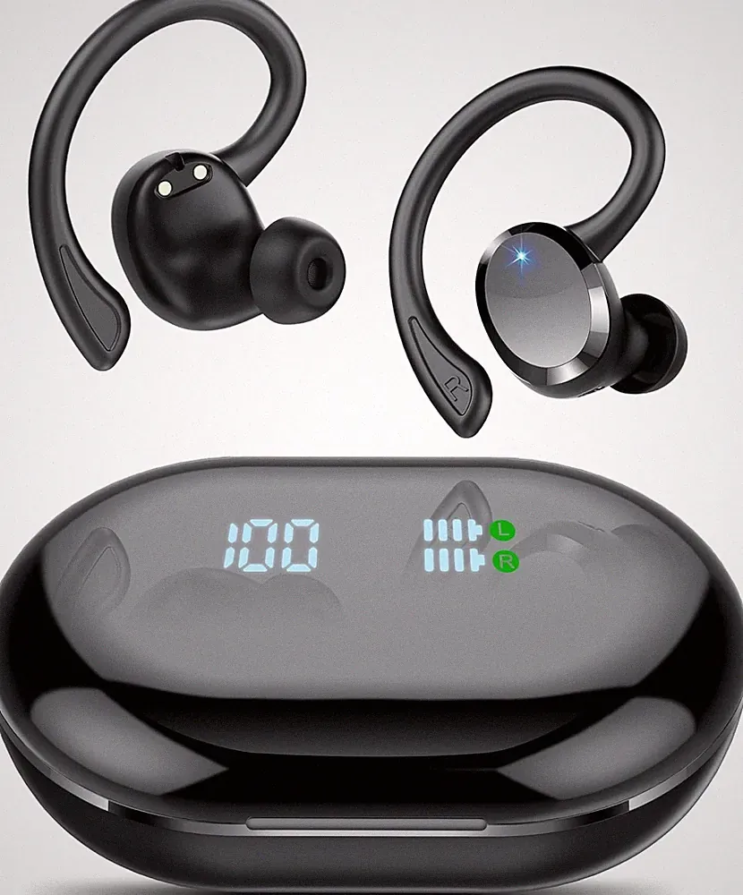 Bluetooth Kopfhörer Sport Kabellos 5.4 Hi-Fi Stereo IP7 Wasserdicht mit Noise