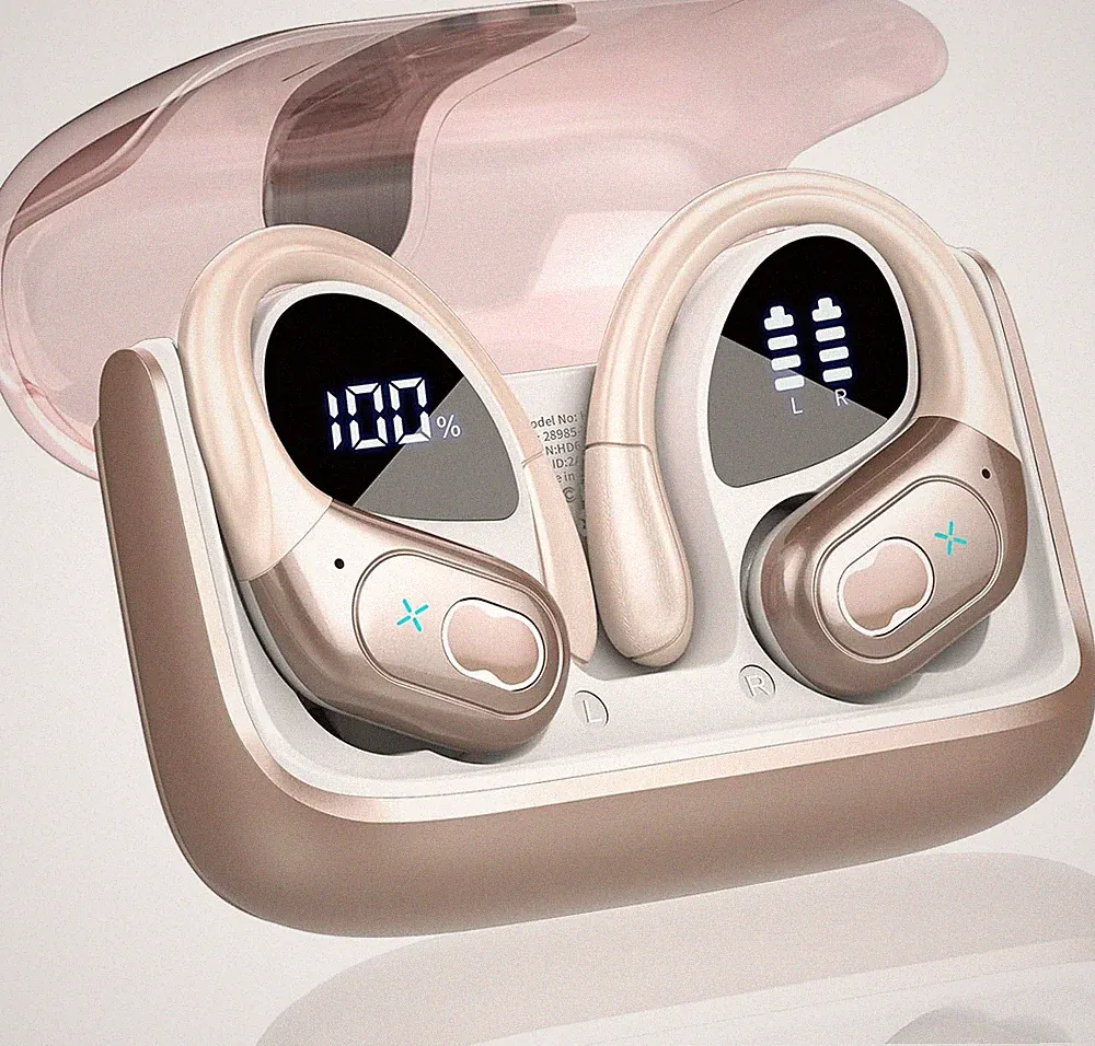 Sport Bluetooth Headset Kopfhörer Musik Telefonieren Anruf Joggen Fitness Handy