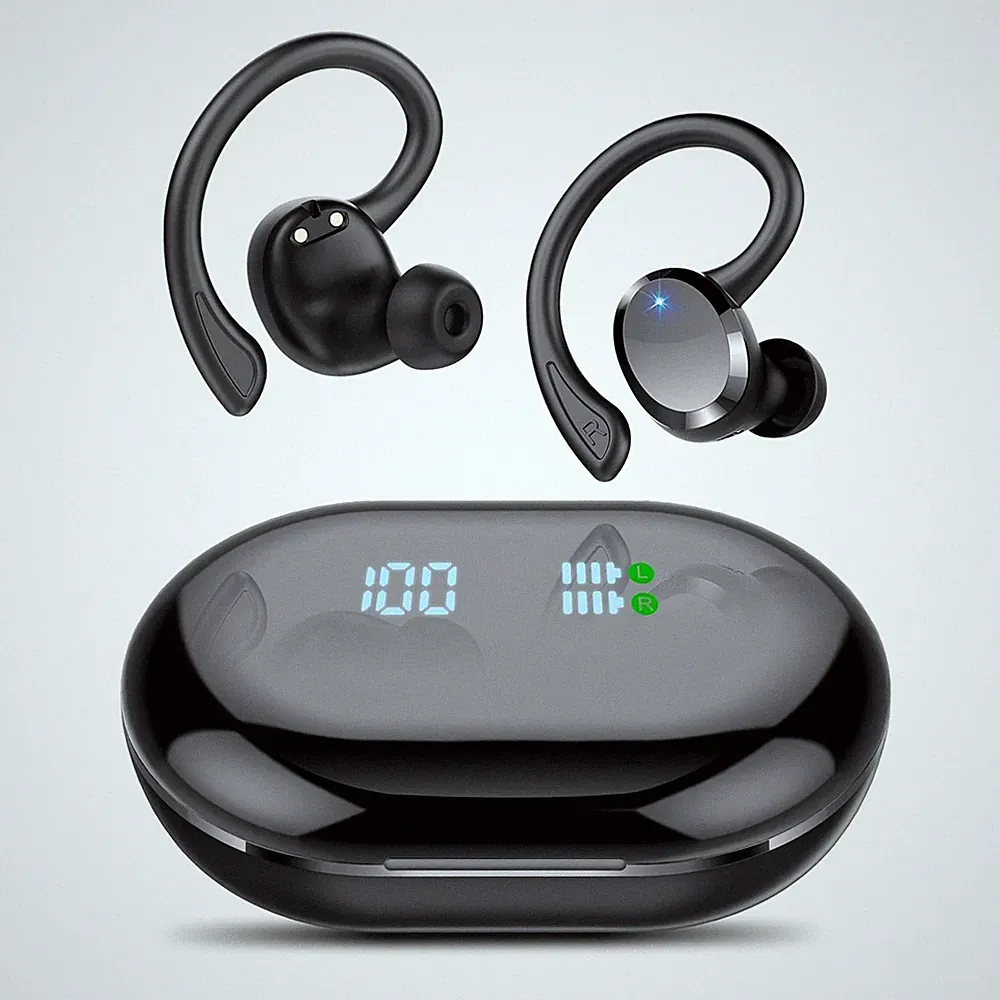Bluetooth Kopfhörer Sport Q38, Kabellos mit ENC Noise Cancelling