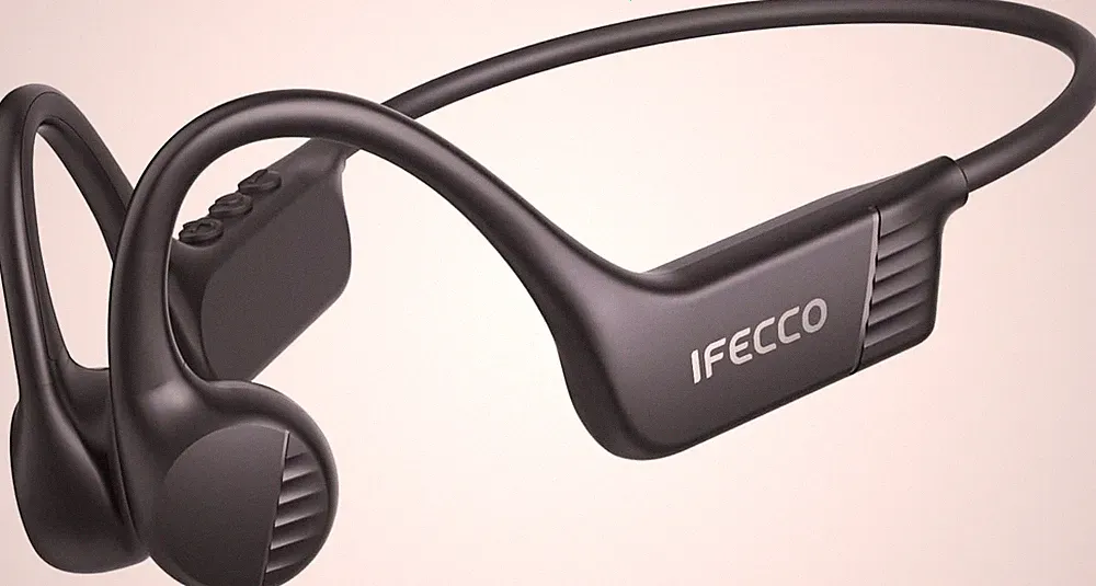 Bluetooth Kopfhörer Sport wasserdicht Open Ear 2 Stück Ohrhörer Joggen Laufen