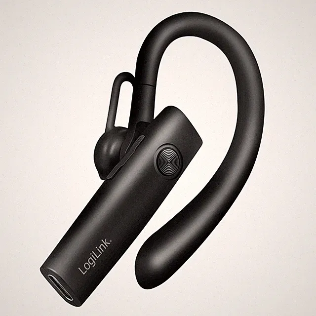 Bluetooth Kopfhörer Stereo Kabellos Headset Ohrhörer Mikrofon für Handy schwarz
