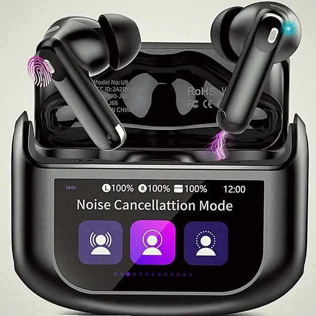 Bluetooth Kopfhörer Touchscreen 48Std Akkulaufzeit IP7 Wasserdicht