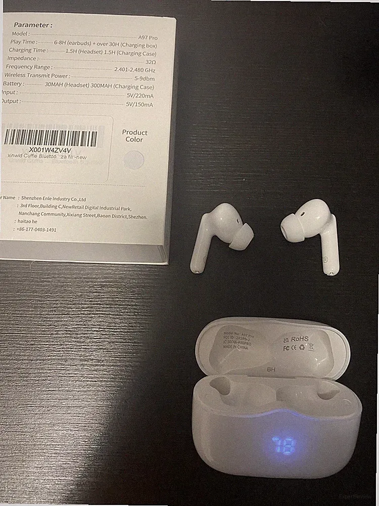 Bluetooth Kopfhörer Xinwld a 97 pro sehen fast gleich aus wie die von Apple.