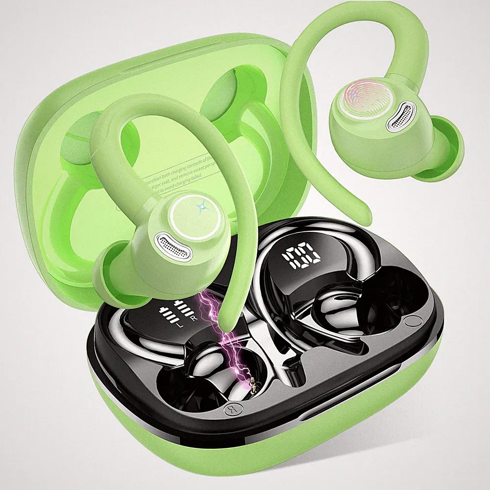 Bluetooth Kopfhörer YT18, Kabellose In Ear Kopfhörer, Sport Ohrhaken, Bluetooth
