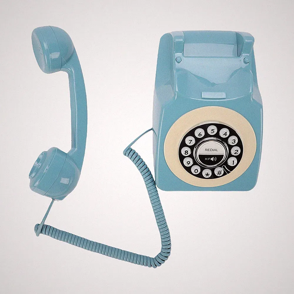 Bluetooth Retro Telefon Mit Hörer Kabelloses Festnetztelefon Für Zuhause Unters