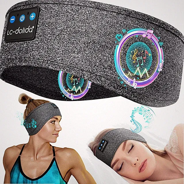 Bluetooth Schlafkopfhörer, Stirnband, Sport, Joggen, Yoga, Reisen, kabellos