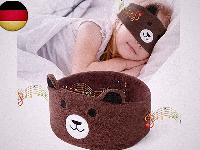 Bluetooth Schlafmaske Kinder Augenmaske, Schlafkopfhörer Bluetooth | Stirnband