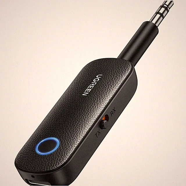 Bluetooth Sender Klinke 2-in-1 Adapter, kabellos & kabelgebunden, für TV, PC,...