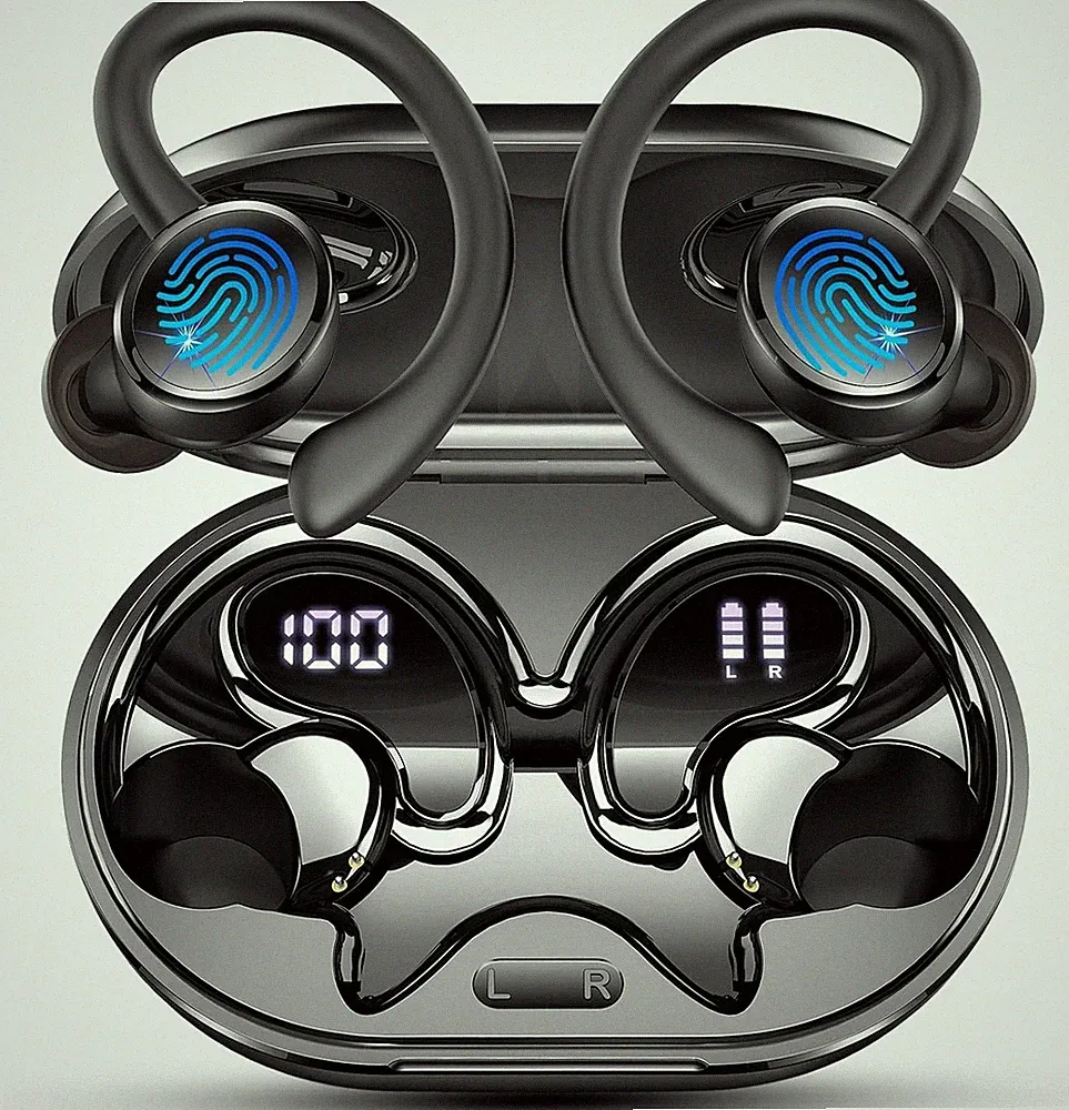 Bluetooth Sport In-Ears – Bluetooth 5.4, ENC, 4 HD-Mikros, 50 Std Akku, Hi-Fi St