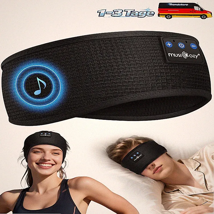Bluetooth Stirnband Kopfhörer 16 Std HiFi Sound Schlaf