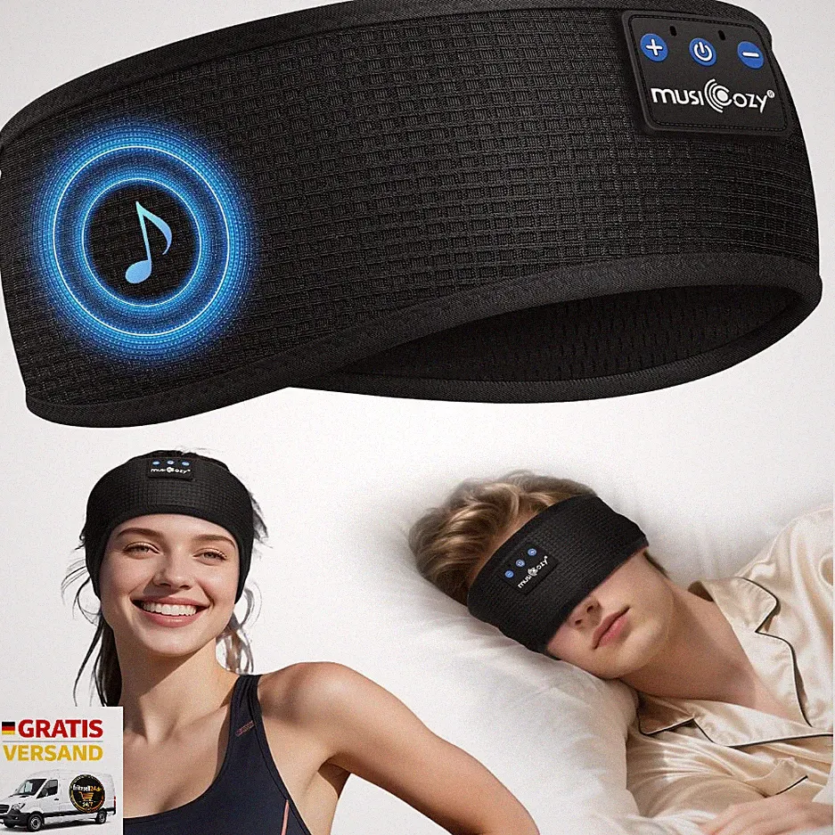 Bluetooth Stirnband Kopfhörer Schlaf 16 Std