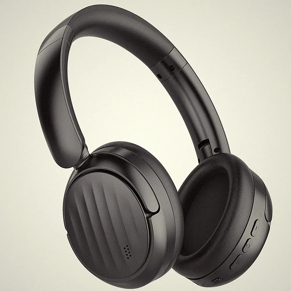 BluetoothKopfhörer mit aktiver Geräuschunterdrückung ANC, kabellose OverEarBl...