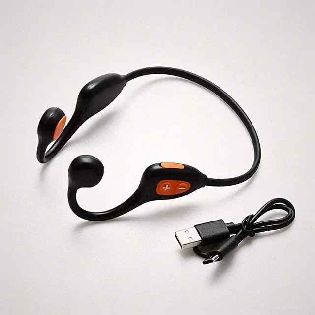 Bone Conduction Headphones Bluetooth 5.4 IPX5 Offenes Ohr für Laufen & Rad 16H