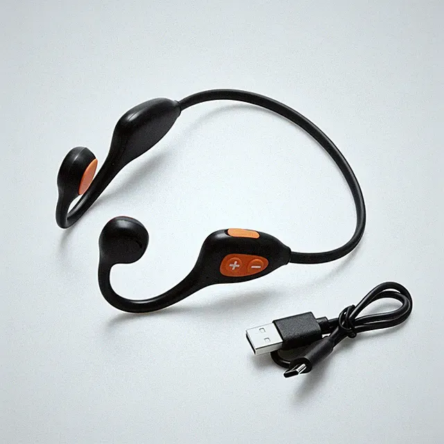 Bone Conduction Headphones Kein Einsetzen Weiches Silikon IPX5 für Radfahren 16H