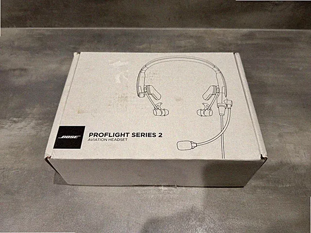 Bose Pro Flight Series 2 5 Pin XLR Pilot Headset ohne Bluetooth Flexkabel Neu