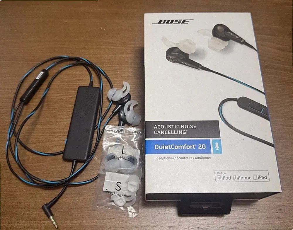 Bose QuietComfort 20 (QC20) kabelgebundene Noise Cancelling Kopfhörer - recht...
