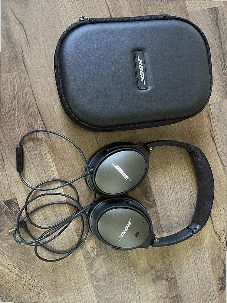 Bose QuietComfort 25 Bluetooth Ohrumschließende Kopfhörer, Schwarz