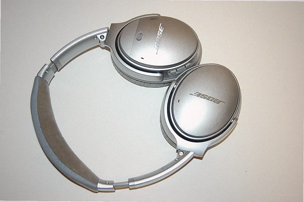 Bose QuietComfort 35 II Kopfhörer Bluetooth QC35 II Wireless Kopfhörer Silber