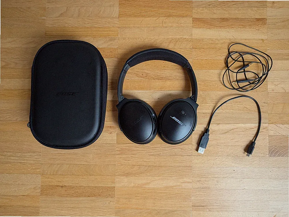 Bose QuietComfort 35 II - Kopfhörer - Schwarz - Inkl. Original Case & Kabel