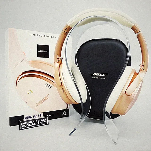 BOSE QuietComfort 35 II Wireless Headphones Rose Gold Limited Edition Japan G...