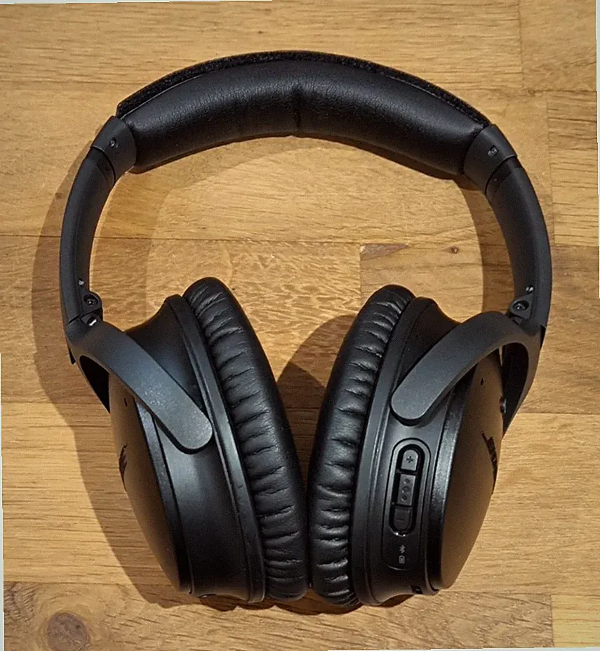 Bose QuietComfort 35 Kopfhörer, ANC, QC35, Bluetooth, Case, schwarz, Top Zustand
