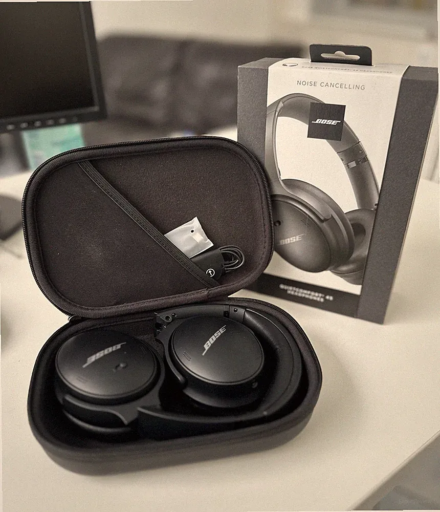 Bose QuietComfort 45 Over-Ear Kopfhörer Noise Cancelling Bluetooth Schwarz