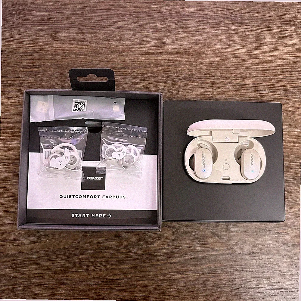 Bose QuietComfort Earbuds Active Noise Cancelling Kopfhörer ANC Weiß cfrde