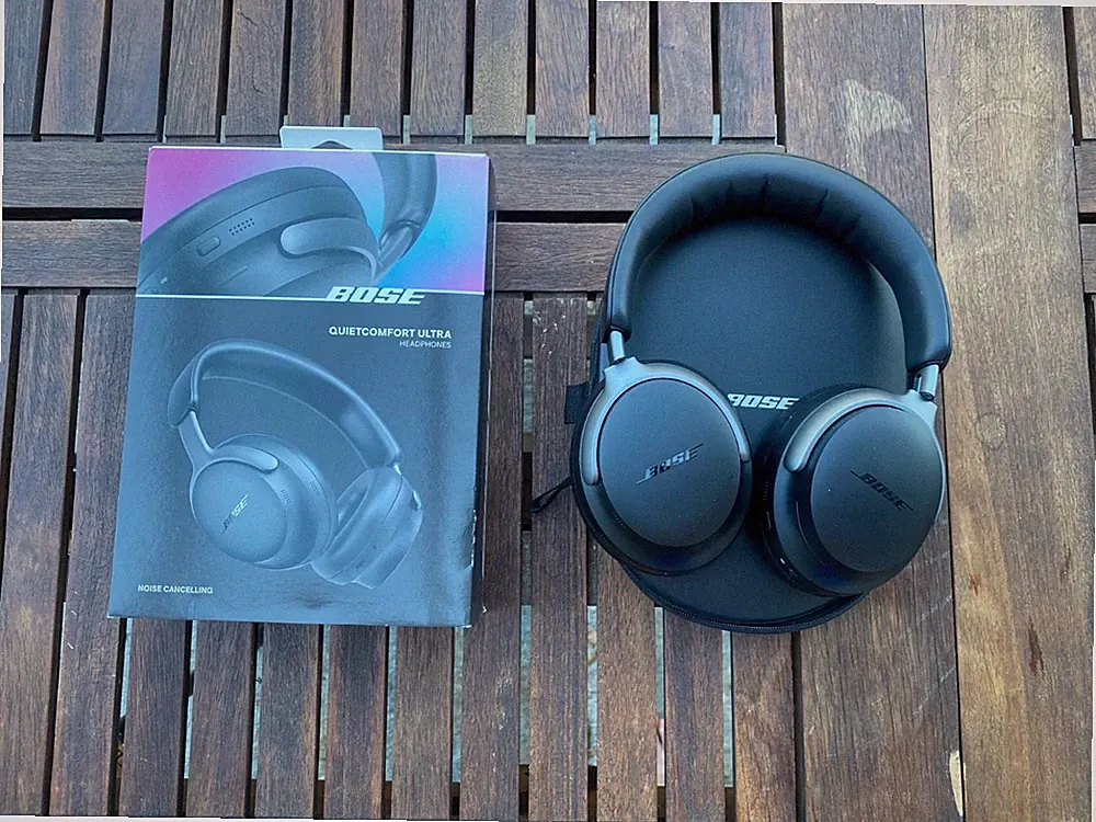 Bose QuietComfort Ultra Kopfhörer (1. Gen.) mit Noise-Cancelling, kaum benutzt