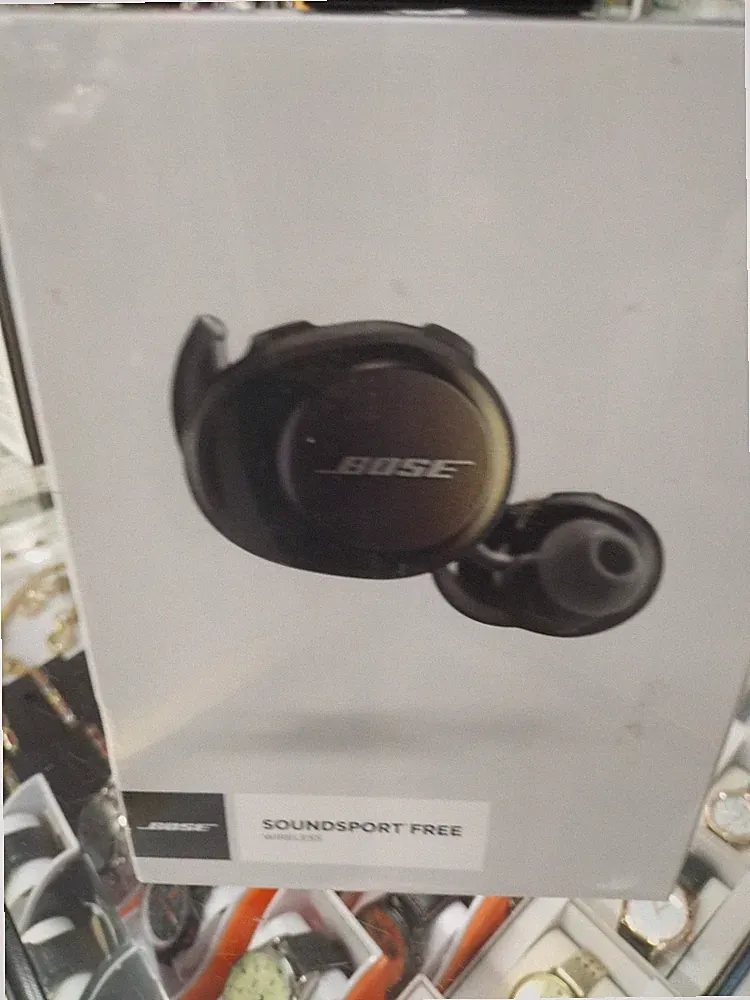BOSE SOUNDSPORT FREE 774373-0010 KABELLOSE IN-EAR-KOPFHÖRER - SCHWARZ NEU VERSIEGELT.