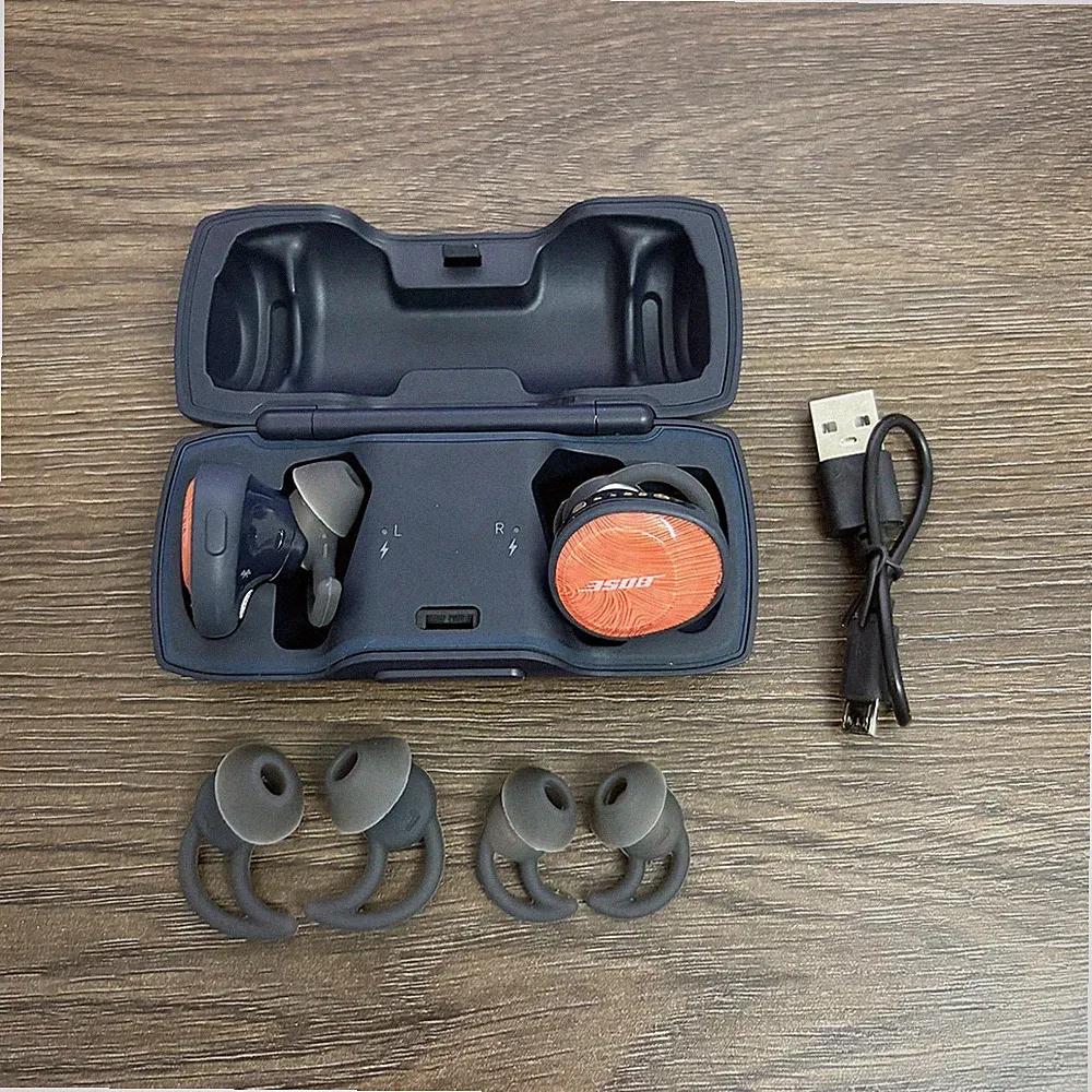 Bose SoundSport Free Earbuds Wireless Bluetooth Kopfhörer Orange cfrde