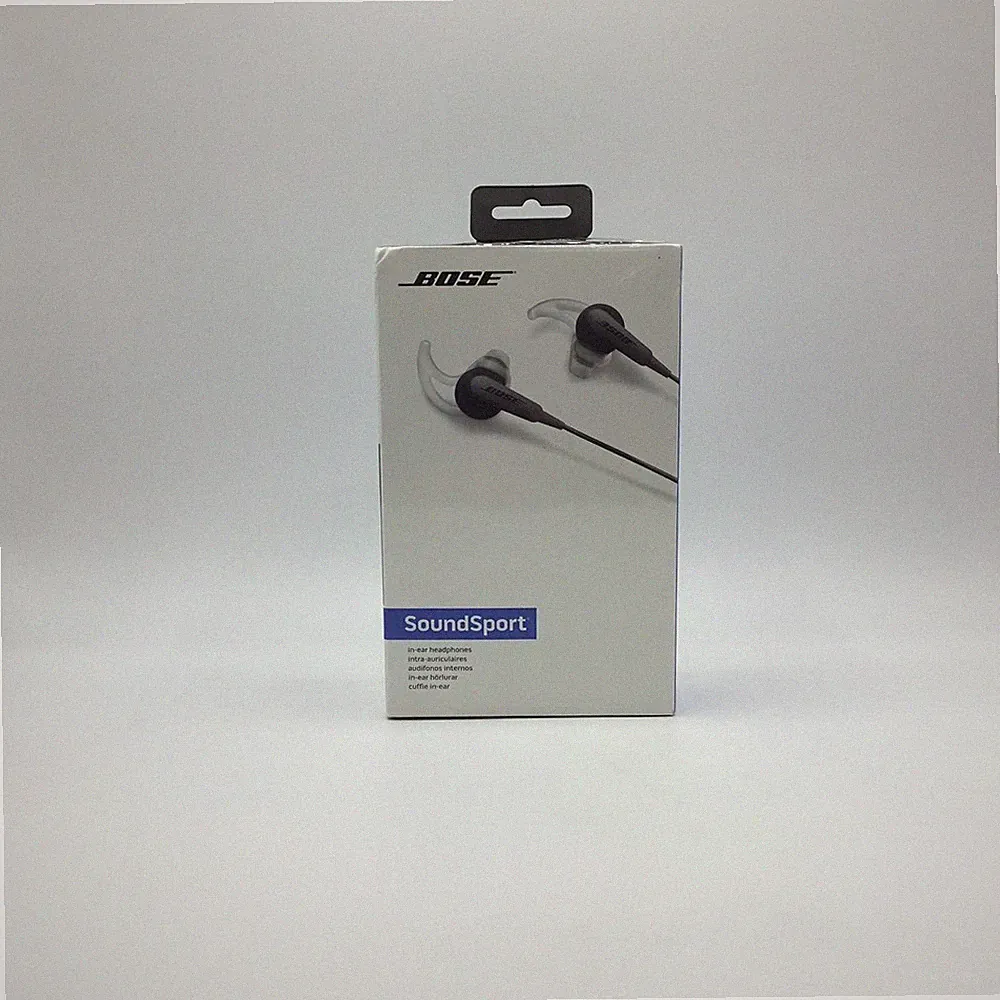 Bose SoundSport In-Ear-Kopfhörer – nur Audio – anthrazit/schwarz (741776-0140)
