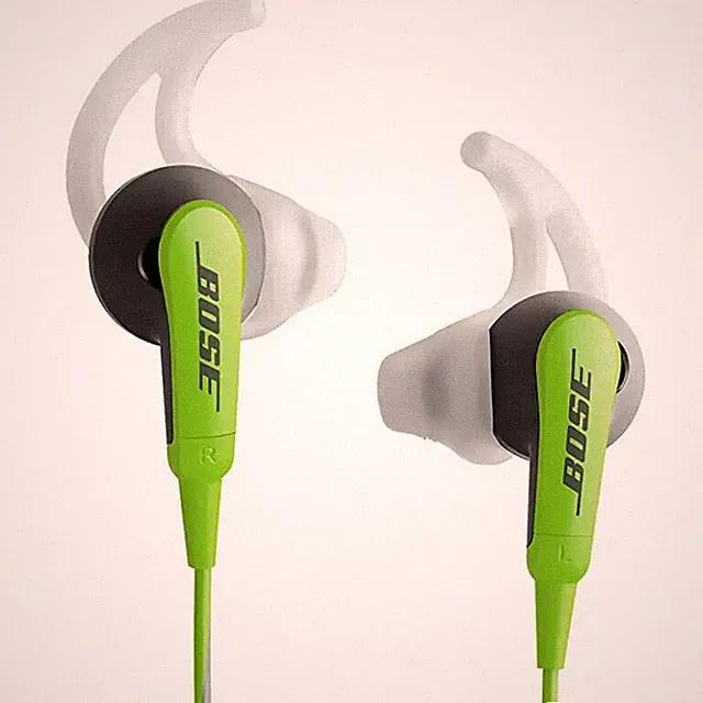 Bose SoundSport Wired 3.5mm Jack Earbuds In-ear Headphones Green Android ONLY