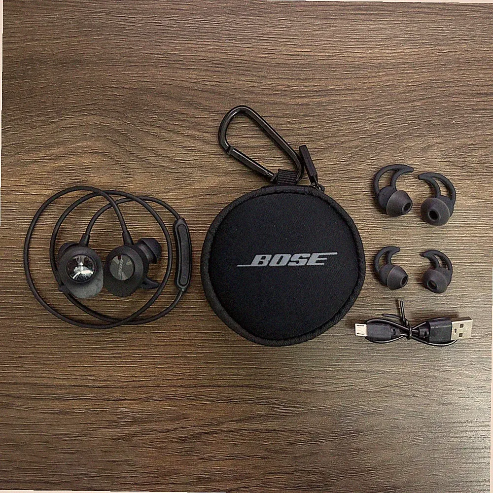 Bose SoundSport Wireless Bluetooth In-Ear Kopfhörer Für Sport NFC Schwarz cfrde