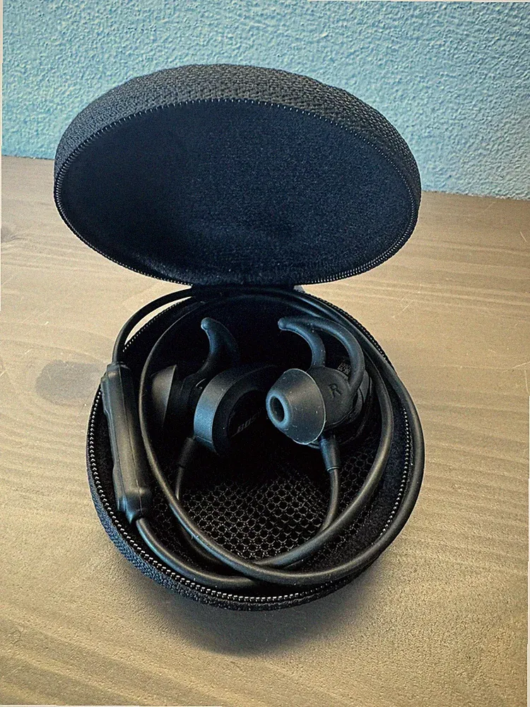 Bose SoundSport Wireless Schwarz Ohrhörer mit Case