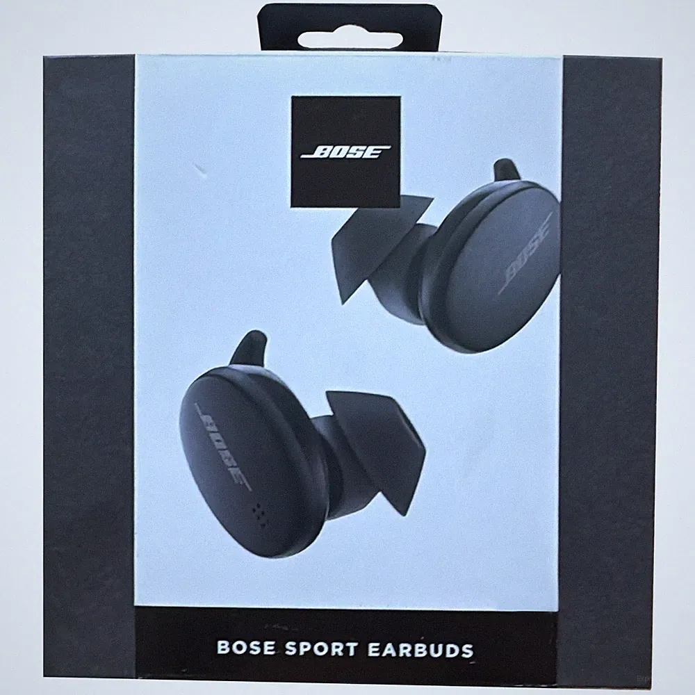 Bose Sport Earbuds True Wireless-Kopfhörer mit Mikrofon schwarz (2.Wahl)