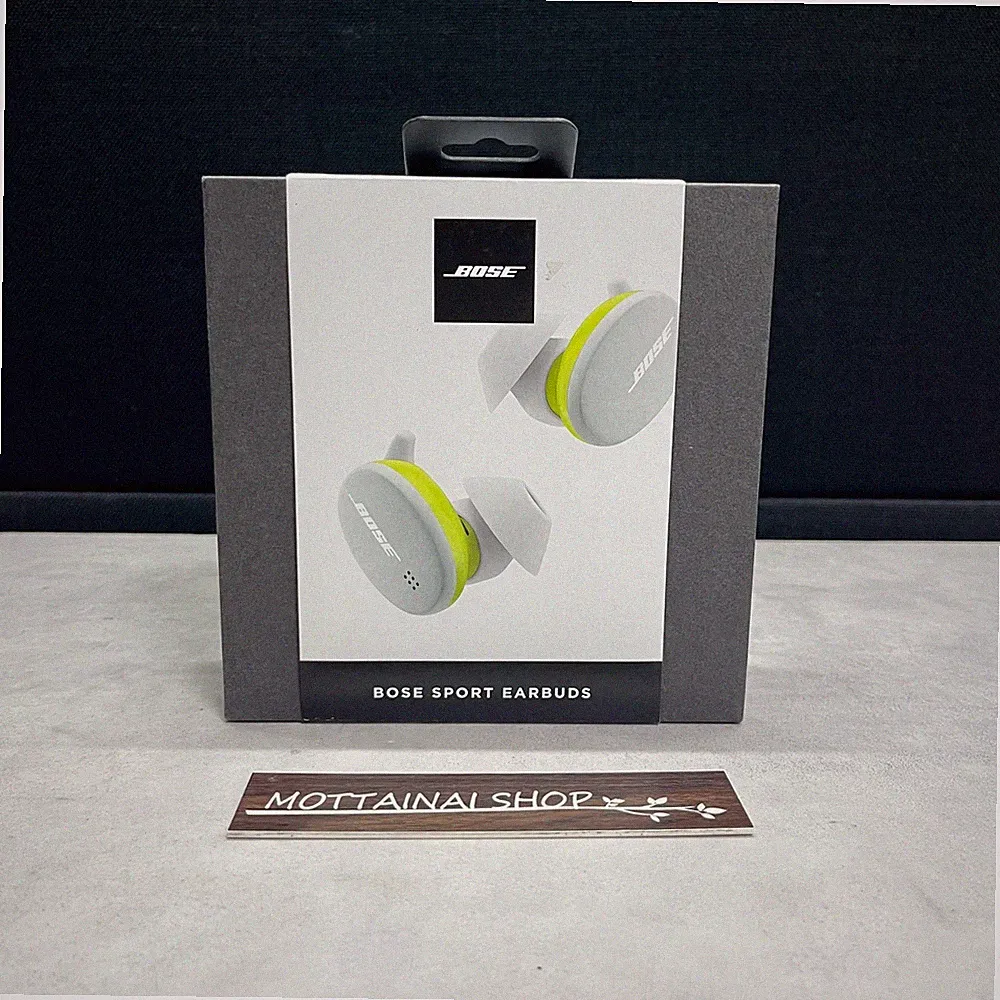 BOSE Sport Earbuds Wireless Bluetooth Kopfhörer Gelb Neu Ungeöffnet!!